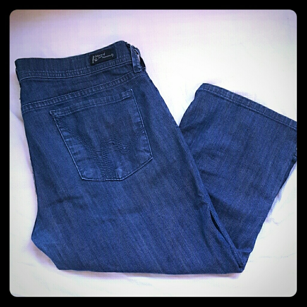 Citizens of Humanity capri jeans.